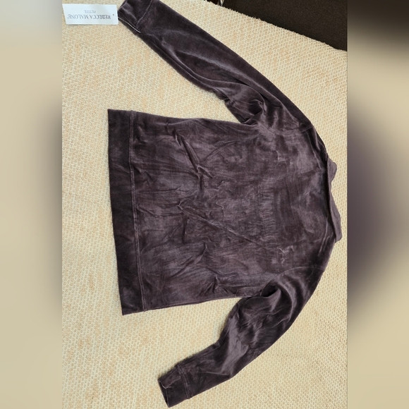 Rebecca MALONE 2 Piece Brown Outfit Zip Jacket &  Pants Medium Petite Size - Picture 8 of 12